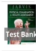 TEST BANK FOR Physical Examination and Health Assessment 9th Edition by Carolyn&comma; Ann L&period; Eckhardt ISBN&colon;978-0323809849 COMPLETE GUIDE ALL CHAPTERS COVERED WITH RATIONALES 100&percnt; VERIFIED A&plus; GRADE ASSURED&excl;&excl;&excl;&excl;&excl;NEW LATEST UPDATE&excl;&excl;&excl;&excl;&excl;&excl;