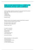 D265 EXAM QUESTIONS & COMPLETE ANSWERS RATED 100&percnt; CORRECT