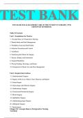 TEST BANK FOR ALEXANDER'S CARE OF THE PATIENT IN SURGERY 17TH EDITION BY ROTHROCK - FULL 2026 EDITION
