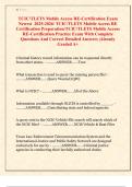 TCIC&sol;TLETS Mobile Access RE-Certification Exam  Newest  2025-2026&sol; TCIC&sol;TLETS Mobile Access RE  Certification Preparation&sol;TCIC&sol;TLETS Mobile Access  RE-Certification Practice Exam With Complete  Questions And Correct Detailed Answers &vert;Already  Graded A&plus; 