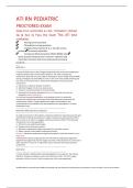 ATI RN Pediatric Proctored Exam &lpar;NGN-Style Questions & Case Scenario&rpar; Actual Questions and Answers to Pass the Exam&period; This ATI test contains