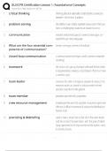 BLS CPR Certification Lesson 1 &sol; Foundational Concepts Guide &sol; 2025 Update &sol; Score 100&percnt;