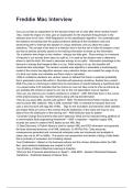 Freddie Mac Interview NEWEST 2026&sol;2027 ACTUAL EXAM COMPLETE QUESTIONS AND CORRECT DETAILED ANSWERS &lpar;VERIFIED ANSWERS&rpar; &vert;ALREADY GRADED A&plus;&vert;&vert;BRAND NEW&excl;&excl;