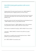 Nims 800-D study guide questions with correct answers