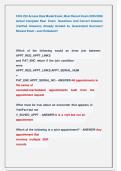 COG 220 Access Data Model Exam&comma; Most Recent Exam 2025&sol;2026  Actual Complete Real  Exam  Questions And Correct Answers  &lpar;Verified Answers&rpar; Already Graded A&plus; Guaranteed Success&excl;&excl;   Newest Exam &sol; Just Released&excl;&excl;