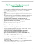 F60 Fireguard Test Questions and Verified Answers