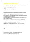 AVIT 428 BUNDLED QUESTIONS ANSWERED CORRECTLY LATEST UPDATE 2025&sol;2026
