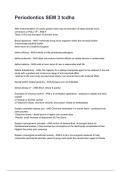 Periodontics SEM 3 tcdha NEWEST 2026&sol;2027 ACTUAL EXAM COMPLETE QUESTIONS AND CORRECT DETAILED ANSWERS &lpar;VERIFIED ANSWERS&rpar; &vert;ALREADY GRADED A&plus;&vert;&vert;BRAND NEW&excl;&excl;