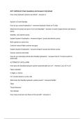 AVIT 428 Block 3 Exam Questions and Answers Fully Solved