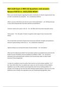 HSA 3150 Exam 2 With 65 Questions and answers Newest RATED A&plus; 2025&sol;2026 NEW&excl;&excl;
