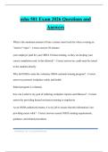 osha 501 Exam 2026 Questions and Answers