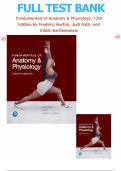 Test Bank for Fundamentals of Anatomy & Physiology&comma; 12th Edition by Frederic Martini&comma; Judi Nath&comma; and Edwin Bartholomew&period;