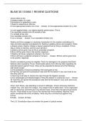BLAW 301 EXAM 1 REVIEW QUSTIONS