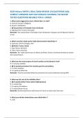 GCSE History PAPER 1 REAL EXAM REVIEW 150 QUESTIONS AND CORRECT ANSWERS WITH RATIONALES COVERING THE RECENT TESTED QUESTIONS RELIABLE FOR A&plus; GRADE