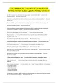 CON 1300 Practice Exam with All Correct & 100&percnt; Verified Answers &vert;Latest Update&vert; Already Graded A&plus;