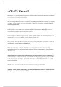  HCP-103&colon; Exam &num;2 Newest Versions 2025 With Detailed Verified Answers&period;