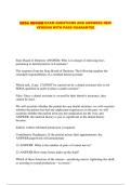 EDDA PACKAGED EXAMS&colon; EXAM QUESTIONS AND ANSWERS NEW VERSION WITH PASS GUARANTEE