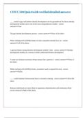 COUC 504 Quiz 4 with verified detailed answers