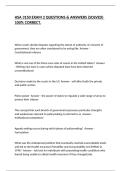 HSA 3150 EXAM 2 QUESTIONS & ANSWERS &lpar;SOLVED&rpar; 100&percnt; CORRECT&period;