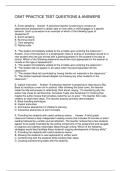 OSAT PRACTICE TEST QUESTIONS & ANSWERS