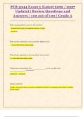 PCB 3044 Exam 3 &lpar;Latest 2026 &sol; 2027  Update&rpar; &vert; Review Questions and  Answers &vert; 100 out of 100 &vert; Grade A