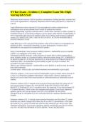 NY Bar Exam &ndash; Evidence &vert;&vert; Complete Exam File&colon; High-Scoring Q&A Set&excl;&excl;