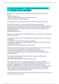 NY Bar Exam Review &ndash; Wills &vert;&vert; Fully Reviewed Exam &ndash; A&plus; Verified Answers Included&excl;&excl;