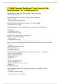 NY&sol;MBE Complete Bar Exam &vert;&vert; Exam Mastery Pack&colon; Real Questions &plus; A&plus; Verified Answers&excl;&excl; 
