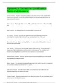 Optometric Technician Certification Tests and Answers&period;