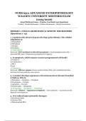 NURS 6501 Advanced Pathophysiology Walden University Midterm Exam &lpar;2025&sol;2026&rpar; &vert; Actual Exam &plus; Practice Test Bank &vert; 120 Questions