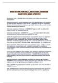 BNSF GCOR FOR FINAL WITH 100&percnt; VERIFIED SOLUTIONS 2026 UPDATE&excl;&excl;