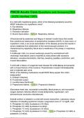  PNCB Acute Care Exam Prep 2026&sol;2027 &vert; Verified Questions & Correct Answers with Detailed Explanations &vert; CPNP-AC Certification Review &vert; Pediatric Acute Care Nurse Practitioner Exam Prep &vert; Latest Update