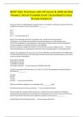BSTAT 3321 Final Exam with All Correct & 100&percnt; Verified Answers&vert; Actual Complete Exam &vert;Guaranteed to Pass&vert; Already Graded A&plus;