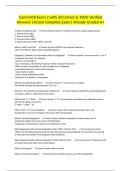 Comm418 Exam 2 with all Correct & 100&percnt; Verified  Answers &vert;Actual Complete Exam&vert; Already Graded A&plus;