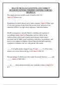 HEALTH 380 EXAM 2 QUESTIONS AND CORRECT  DETAILED ANSWERS &lpar;VERIFIED ANSWERS&rpar; ALREADY  GRADED A&plus;