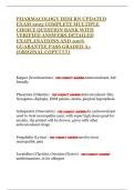 PHARMACOLOGY HESI RN UPDATED EXAM 2025 COMPLETE MULTIPLE CHOICE QUESTION BANK WITH VERIFIED ANSWERS&comma;DETAILED EXAPLANATIONS AND 100&percnt;  GUARANTEE PASS GRADED A&plus; &lpar;ORIGINAL COPY&excl;&excl;&excl;&excl;&excl;&excl;&rpar;