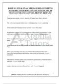 HOST 101 &lpar;FINAL EXAM STUDY GUIDE&rpar; QUESTIONS WITH 100&percnt; VERIFIED ANSWERS&sol; MASTER EVERY TEST &vert; ACCURATE ANSWERS&comma; PROVEN RESULTS&excl;
