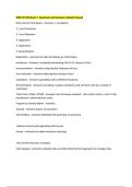 RMIN 5100S Exam 1 Questions and Answers Already Passed