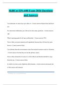 SkillCat EPA 608 Exam 2026 Questions and Answers