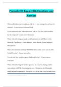 Protools 201 Exam 2026 Questions and Answers