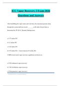 ICC Vapor Recovery 2 Exam 2026 Questions and Answers