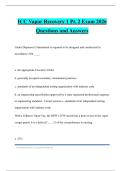 ICC Vapor Recovery 1 Pt&period; 2 Exam 2026 Questions and Answers