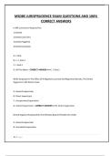 Mississippi State Board of Dental Examiners &lpar;MSDBE&rpar; Jurisprudence Exam &ndash; Complete Exam with 100&percnt; Correct Answers