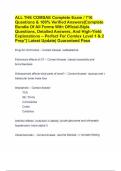 ALL THE COMSAE Complete Exam &sol; 716 Questions & 100&percnt; Verified Answers&vert;Complete Bundle Of All Forms With Official-Style Questions&comma; Detailed Answers&comma; And High-Yield Explanations &ndash; Perfect For Comlex Level 1 & 2 Prep&rdquo;&vert; Latest Update&vert; Guaranteed Pass