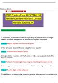 CGMS Practice Exam 2025&sol;2026 &vert; 150 Verified Questions with 100&percnt; Correct Answers &vert; Graded A&plus;&period;