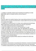 NURS 5315 Final Exam Study Guide- Advanced Pathophysiology &lpar;Acid-Base Balance&comma; Electrolytes & Genetics&rpar; UTA Nursing Notes &lpar;2025&rpar;&period;pdf