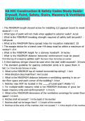 VA HIC Construction & Safety Codes Study Guide- Drywall&comma; Paint&comma; Safety&comma; Stairs&comma; Masonry & Ventilation &lpar;2025 Updated&rpar;&period;pdf