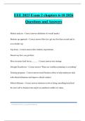 SANS SEC 301 Exam 2026 Questions and Answers
