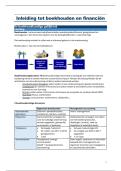 SAMENVATTING inleiding tot boekhouden en financi&euml;n &lpar;25-26&rpar;