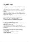 ICS 400 for L449 NEWEST 2026&sol;2027 ACTUAL EXAM COMPLETE QUESTIONS AND CORRECT DETAILED ANSWERS &lpar;VERIFIED ANSWERS&rpar; &vert;ALREADY GRADED A&plus;&vert;&vert;BRAND NEW&excl;&excl;